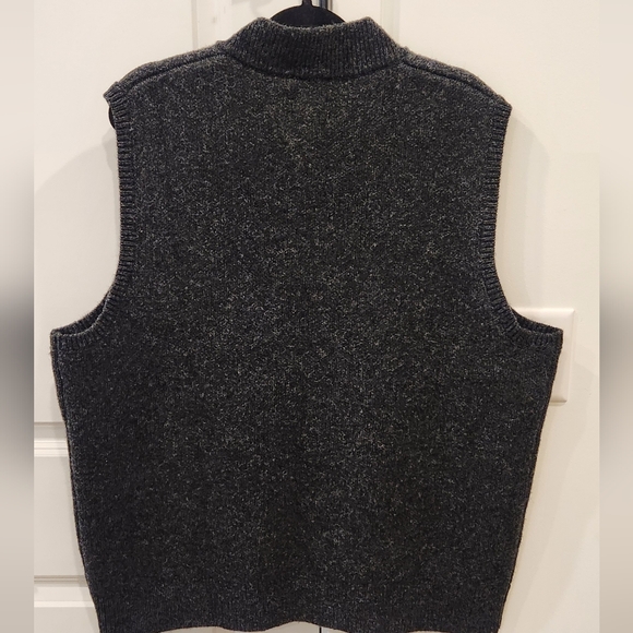 Pendleton Charcoal Wool Vest - Picture 5 of 5